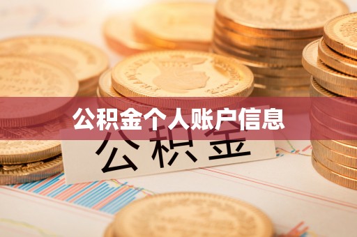 石龙公积金个人账户信息
