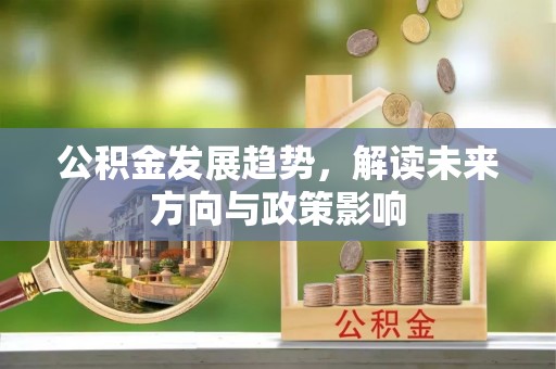 石龙公积金发展趋势，解读未来方向与政策影响