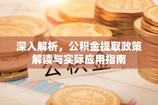 石龙深入解析，公积金提取政策解读与实际应用指南