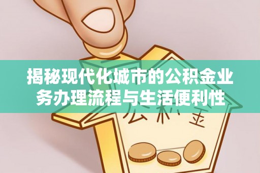 石龙揭秘现代化城市的公积金业务办理流程与生活便利性