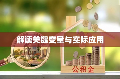 石龙解读关键变量与实际应用