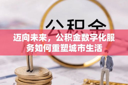 石龙迈向未来，公积金数字化服务如何重塑城市生活
