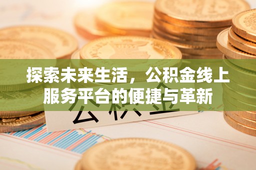 石龙探索未来生活，公积金线上服务平台的便捷与革新