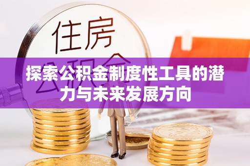 石龙探索公积金制度性工具的潜力与未来发展方向