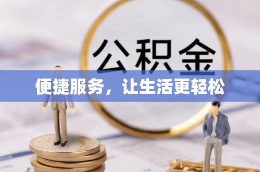 石龙便捷服务，让生活更轻松