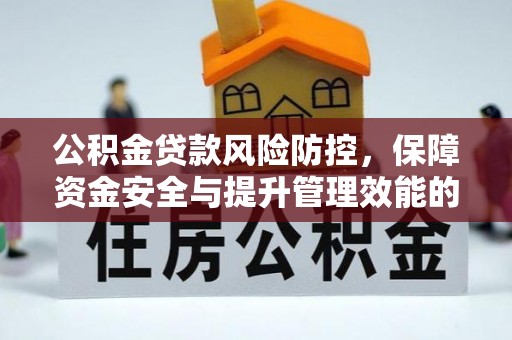 石龙公积金贷款风险防控，保障资金安全与提升管理效能的多维度探索