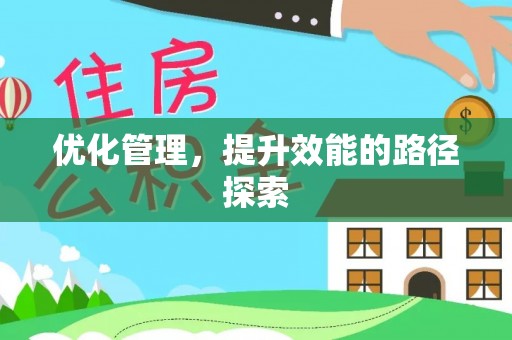 石龙优化管理，提升效能的路径探索