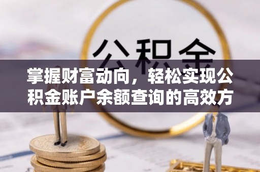 石龙掌握财富动向，轻松实现公积金账户余额查询的高效方式