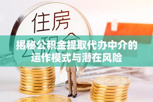 石龙揭秘公积金提取代办中介的运作模式与潜在风险