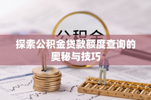 石龙探索公积金贷款额度查询的奥秘与技巧