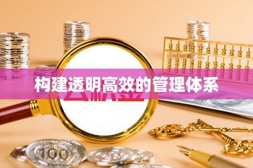石龙构建透明高效的管理体系
