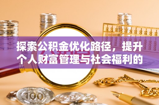 石龙探索公积金优化路径，提升个人财富管理与社会福利的双赢之道