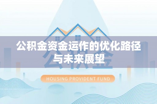 石龙公积金资金运作的优化路径与未来展望
