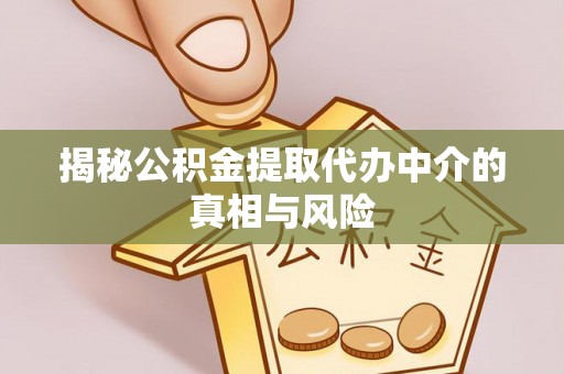 石龙揭秘公积金提取代办中介的真相与风险