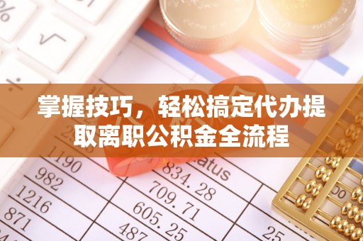 石龙掌握技巧，轻松搞定代办提取离职公积金全流程