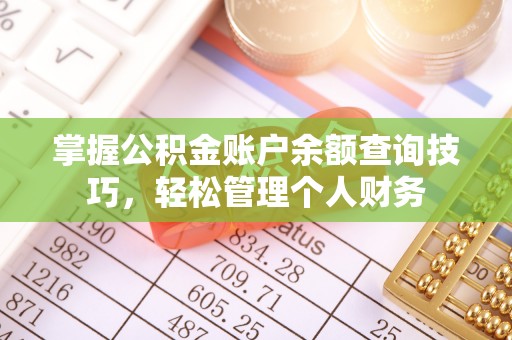石龙掌握公积金账户余额查询技巧，轻松管理个人财务