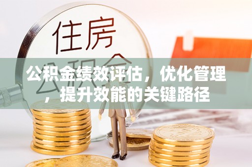 石龙公积金绩效评估，优化管理，提升效能的关键路径