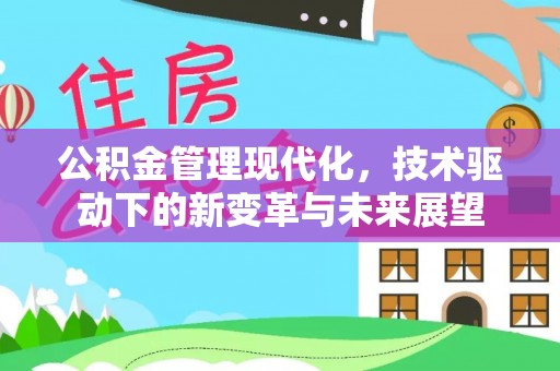 石龙公积金管理现代化，技术驱动下的新变革与未来展望
