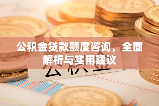 石龙公积金贷款额度咨询，全面解析与实用建议