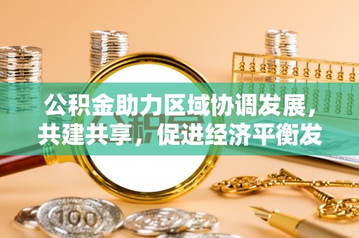 石龙公积金助力区域协调发展，共建共享，促进经济平衡发展