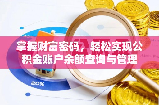 石龙掌握财富密码，轻松实现公积金账户余额查询与管理