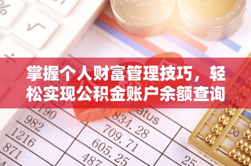 石龙掌握个人财富管理技巧，轻松实现公积金账户余额查询与规划