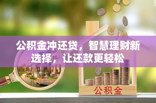 石龙公积金冲还贷，智慧理财新选择，让还款更轻松