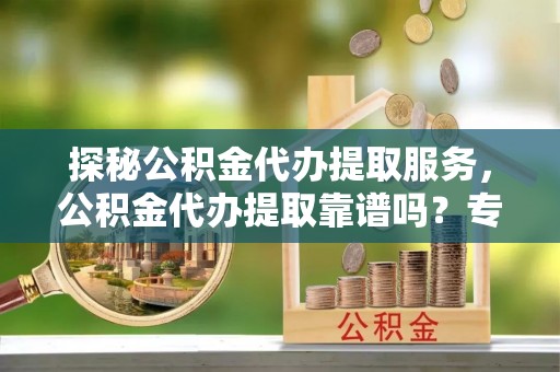 石龙探秘公积金代办提取服务，公积金代办提取靠谱吗？专业解读与实用指南