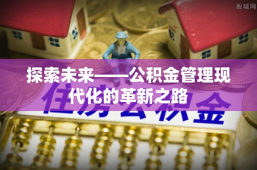 石龙探索未来——公积金管理现代化的革新之路