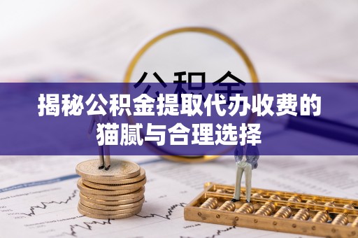 石龙揭秘公积金提取代办收费的猫腻与合理选择