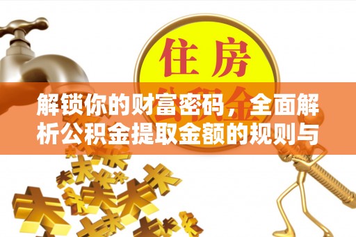 石龙解锁你的财富密码，全面解析公积金提取金额的规则与技巧